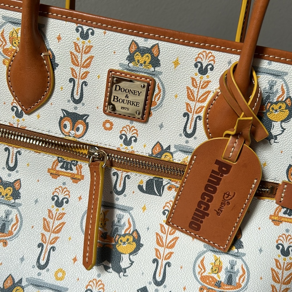 Disney Pinocchio Dooney and Bourke Tote Bag